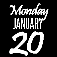 Monday, January 20