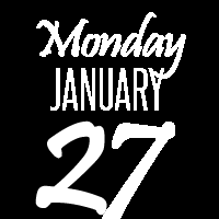 Monday, January 27