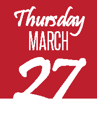 Thursday, March 27