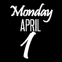 Monday, April 1