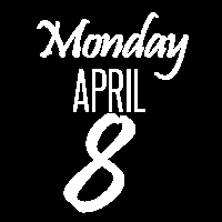 Monday, April 8