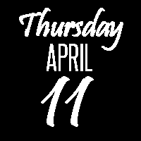 Thursday, April 11