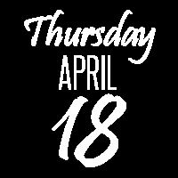 Thursday, April 18