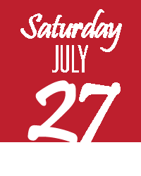 Saturday, July 27