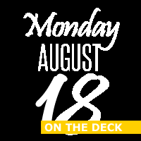 Monday, August 18