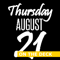 Thursday, August 21