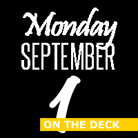 Monday, September 1