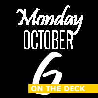 Monday, October 6
