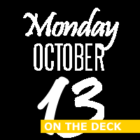 Monday, October 13