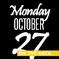 Monday, October 27