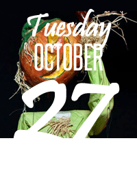 Tuesday, October 27