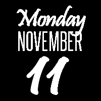 Monday, November 11